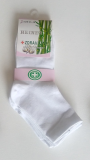  Klasické dámske ponožky biele č. 35-38 HEINER 3 páry