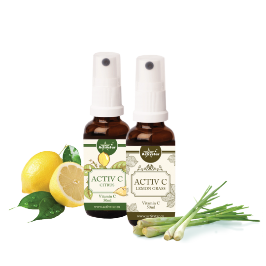 ACTIVSTAR ACTIV LEMON GRASS + ACTIV C SPRAY CITRUS 50+50 ml