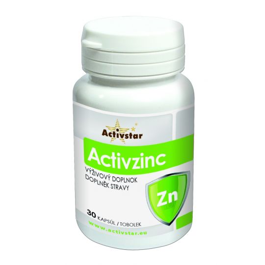 ACTIVSTAR  ACTIVZINC - 30 kapsúl