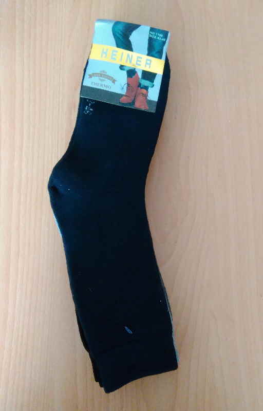 Pánske zimné ponožky mix farieb 2 páry 43-46