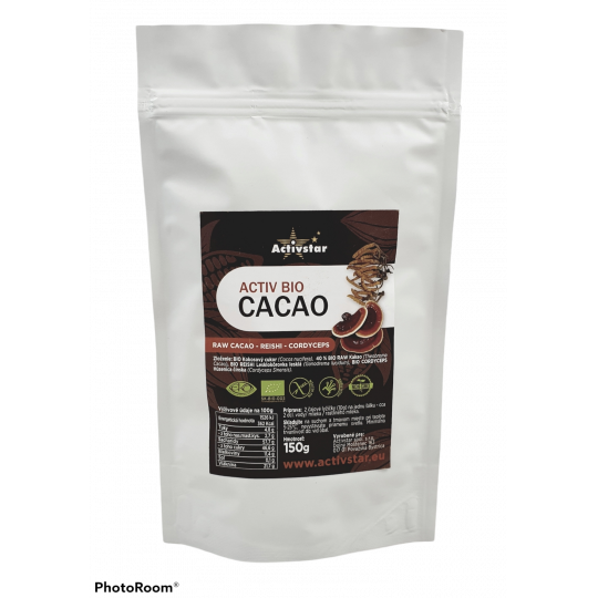 ACTIV BIO CACAO + REISHI - CORDYCEPS 150 G
