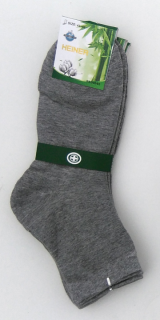 Pánske klasické ponožky sivé 3 páry 43-46
