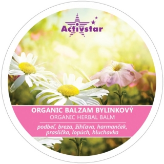 ACTIVSTAR ORGANIC BALZAM BYLINKOVÝ 50ml