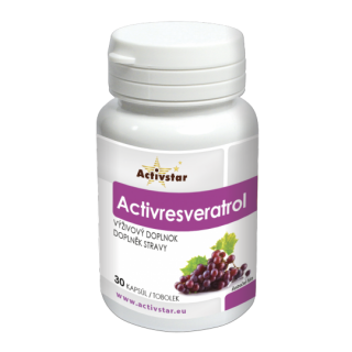 ACTIVSTAR  ACTIVRESVERATROL - 30 kapsúl