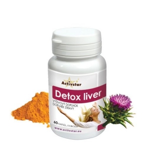 ACTIVSTAR  DETOX LIVER - 60 kapsúl