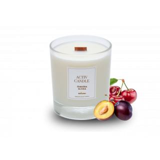 ACTIV CANDLE - ČEREŠŇA - SLIVKA 140 g